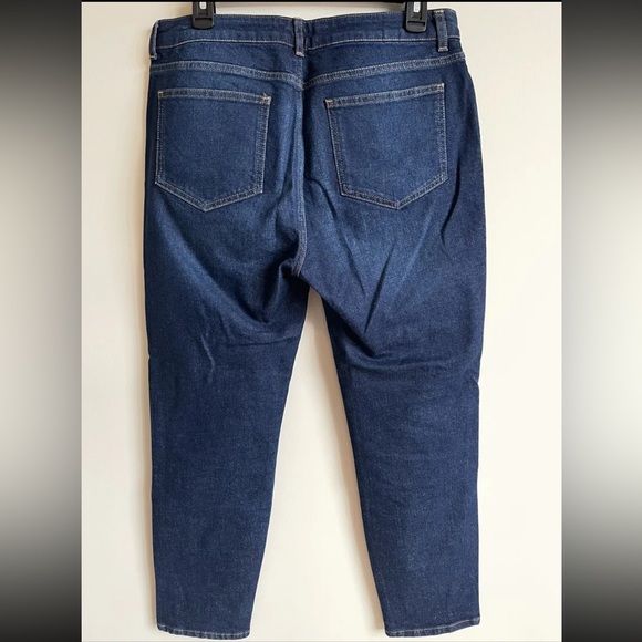 Boden The Edinburgh Jean Gold Piping Stretch Women’s Sz US 10 UK 14 High Rise - Picture 2 of 16